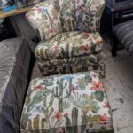 custom cactus chair ottoman for sale tucson arizona az