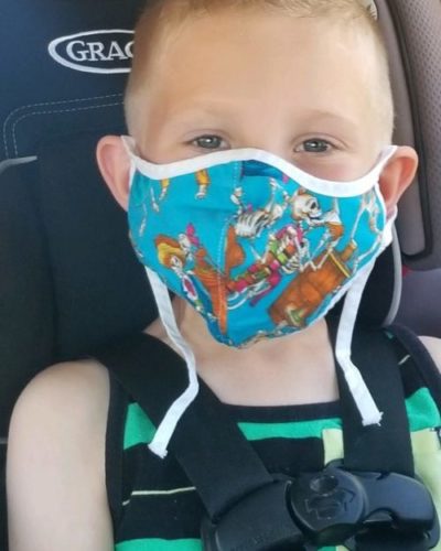The CDC is recommending everyone wear a mask that covers nose and mouth when in public areas.