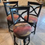 Southwestern Barstools from our Tucson fabric store