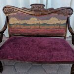 Authentic Southwest Fabric upholstered love seat