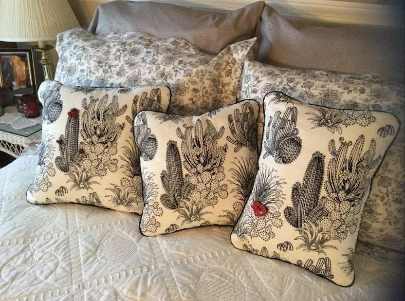Summer Fabric Project Idea: Pillows!